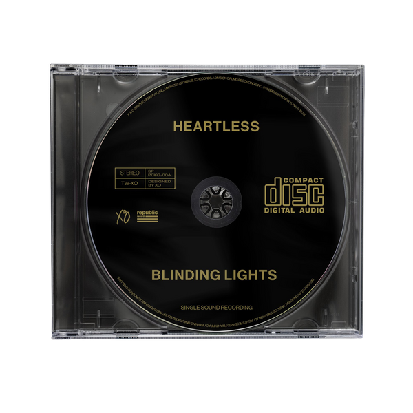 The Weeknd Heartless & Blinding Lights 2 Track Collectors CD single #005