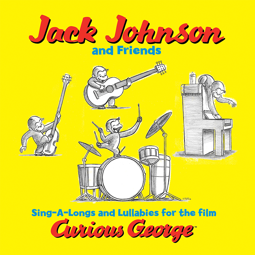 Jack Johnson, Sing-A-Longs and Lullabies for the Film Curious George LP