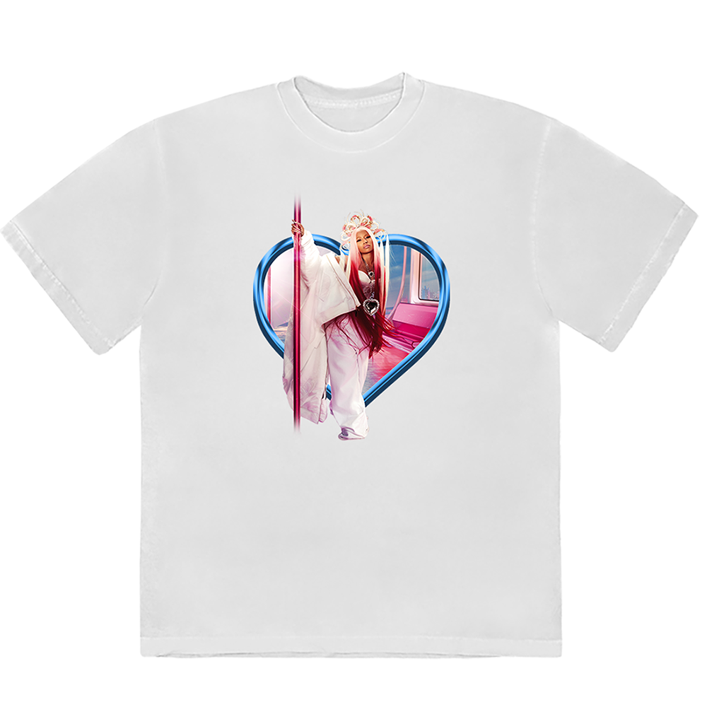 HEART FRAME TEE FRONT