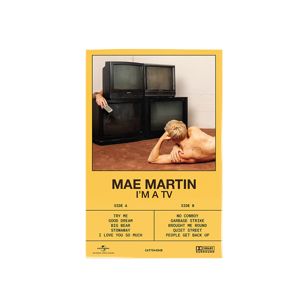 Mae Martin, I'm A TV Cassette Front