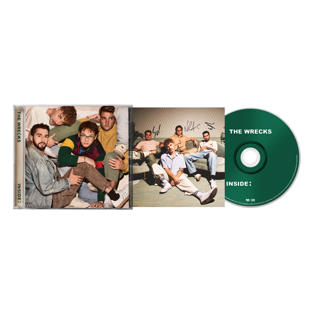 The Wrecks, INSIDE : CD - Signed Insert