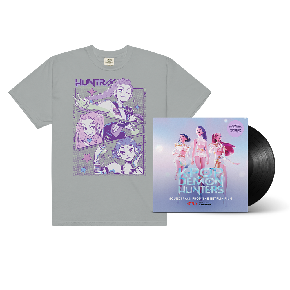 KPop Demon Hunters (Soundtrack from the Netflix Film) LP + HUNTR/X T-Shirt