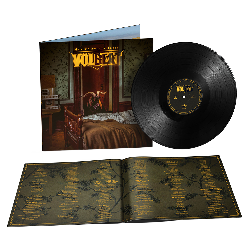 Volbeat, God Of Angels Trust Black LP