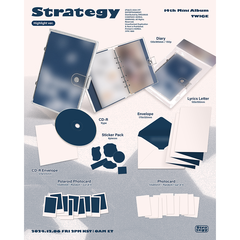 STRATEGY (Highlight ver.) Packshot