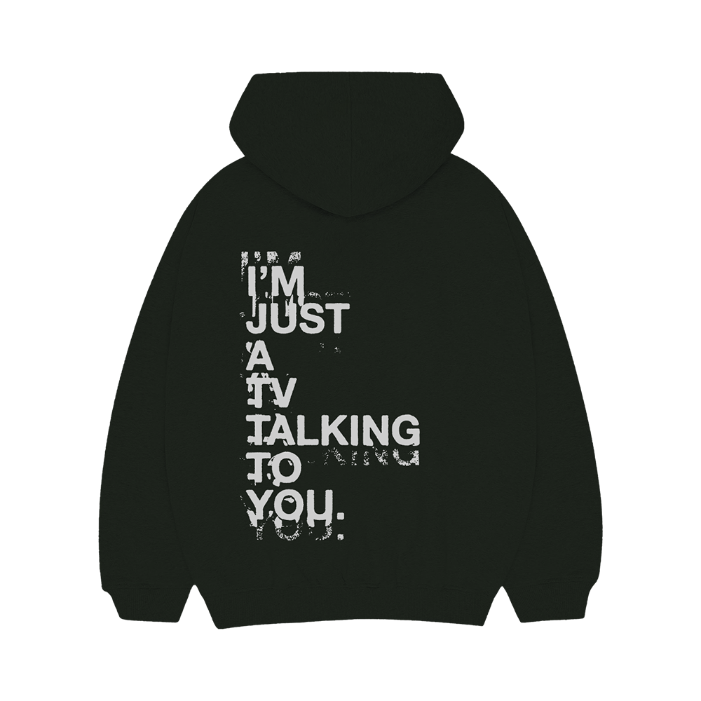 ‘I’M A TV’ Hoodie Back