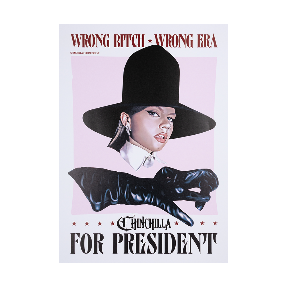 Chinchilla, Chinchilla For President Poster 1 