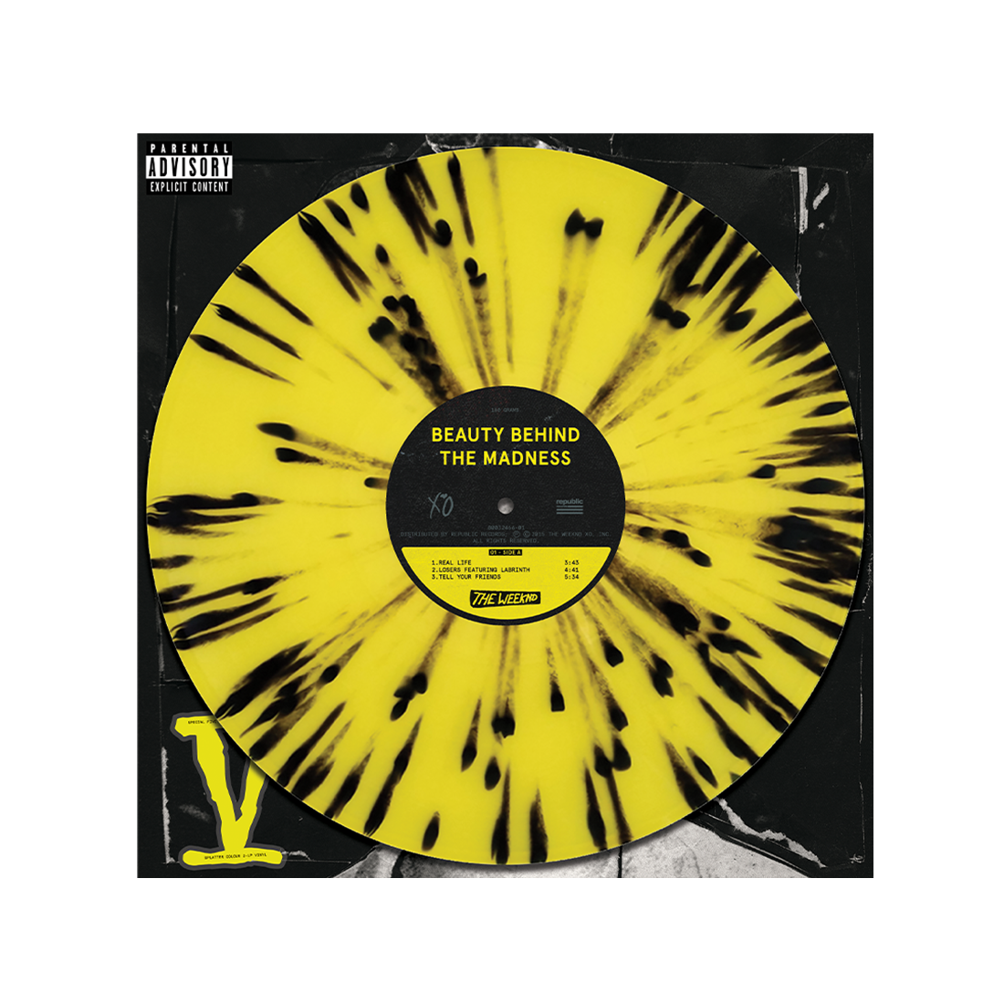 The Weeknd, BEAUTY BEHIND THE MADNESS 5-YEAR EDITION 2LP