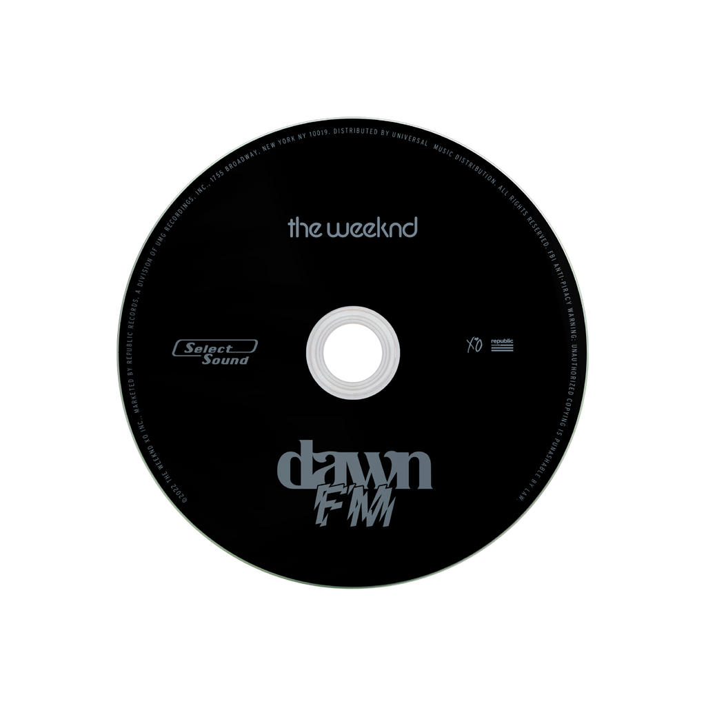 The Weeknd, Dawn FM CD – Republic Records Official Store