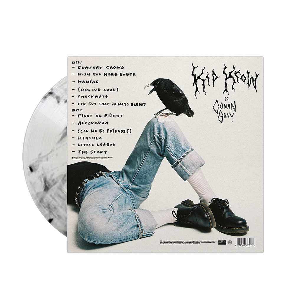 Conan Gray, Kid Krow LP Back