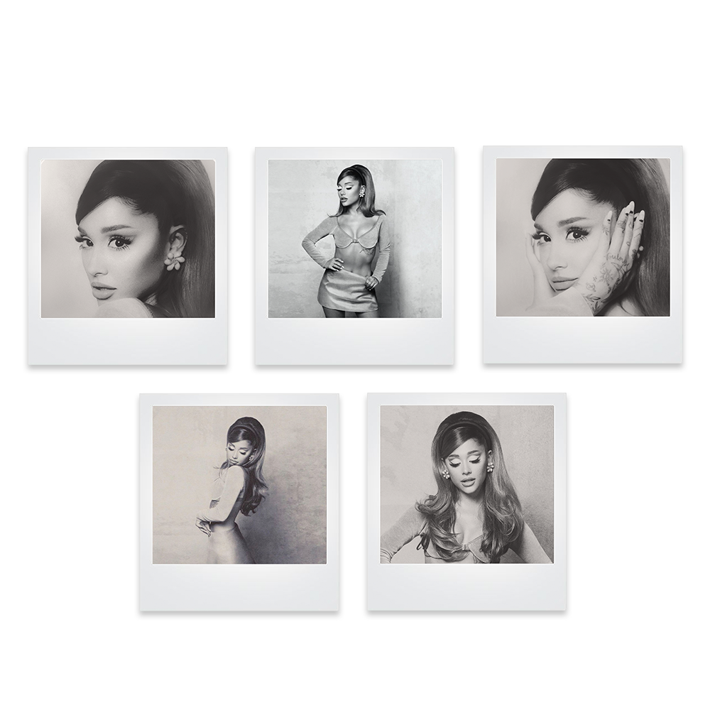ARIANA GRANDE PosItions LIMITED EDITION CD 1 off the table THE WEEKND 34+35  0105 