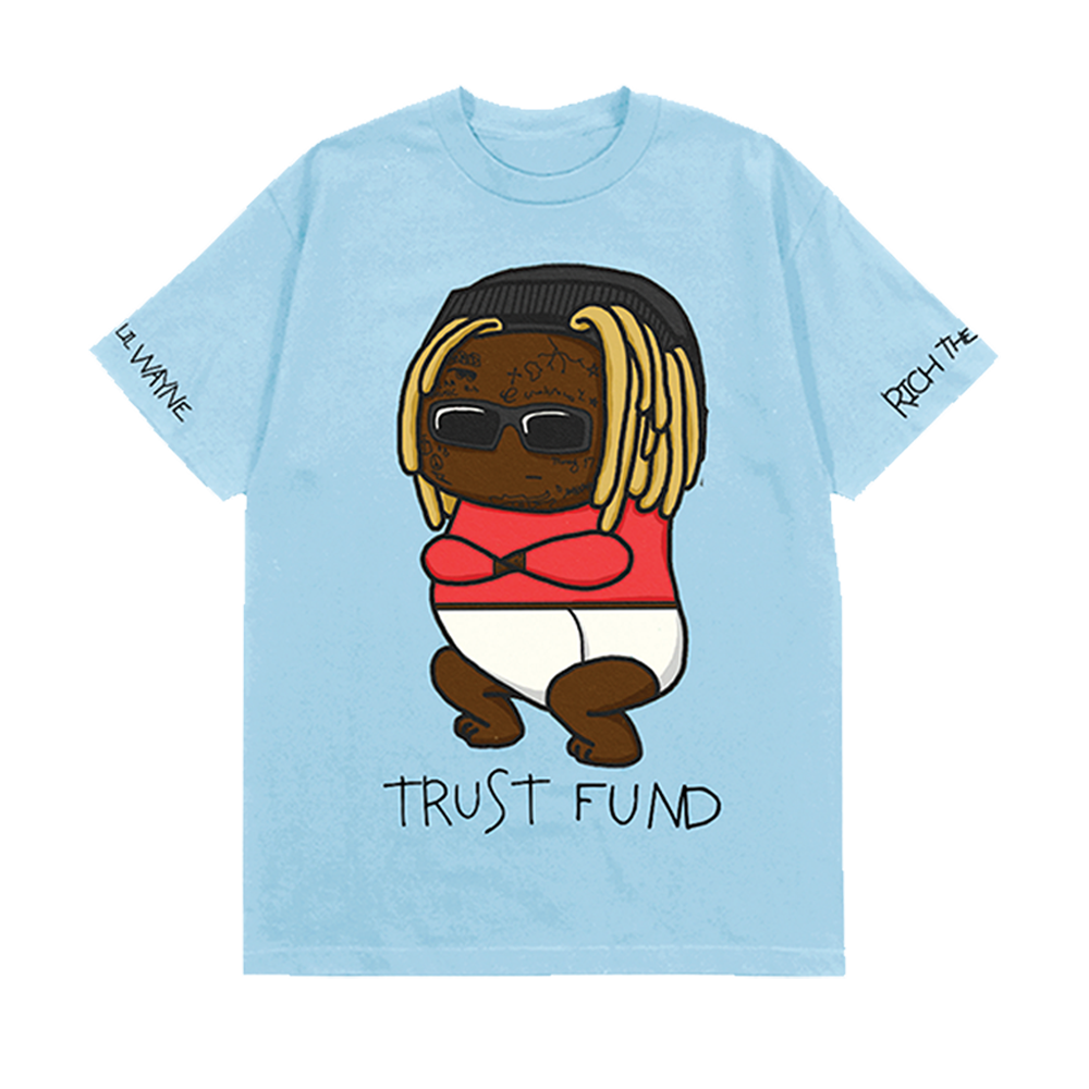 TRUST FUND BABIES COVER T-SHIRT FRONT